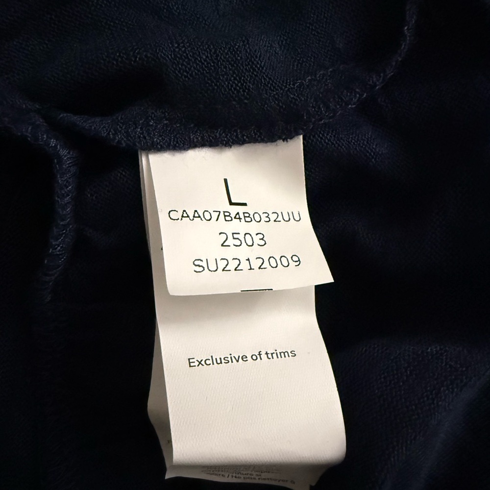 Cupshe Navy Blue Swim Cover-Up with Ruffle Hem - Picture 7 of 9